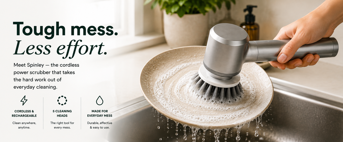 SPINLEY Cordless Power Scrubber